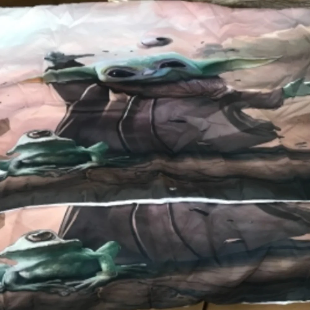 Baby Yoda 3 Piece Twin Duvet Set